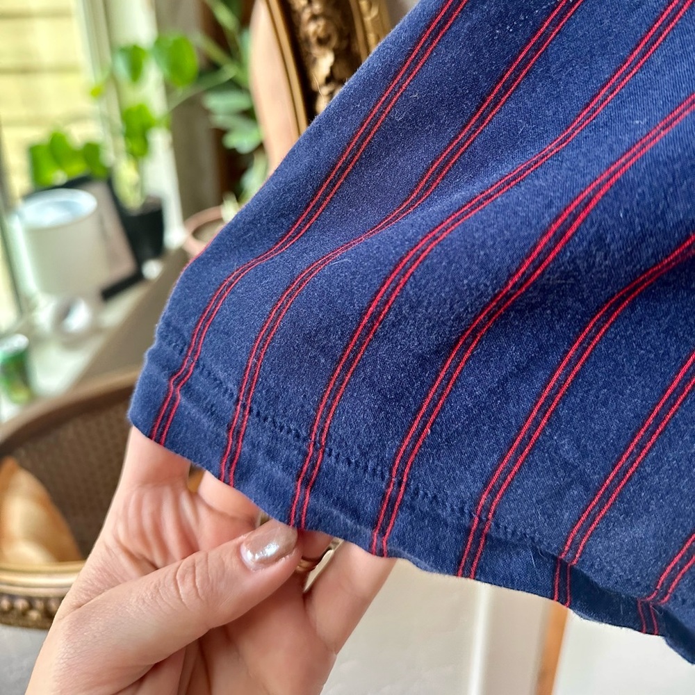 Striped Forever 21 blazer.